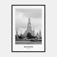 Bangkok Portrait B&W No 2 Poster