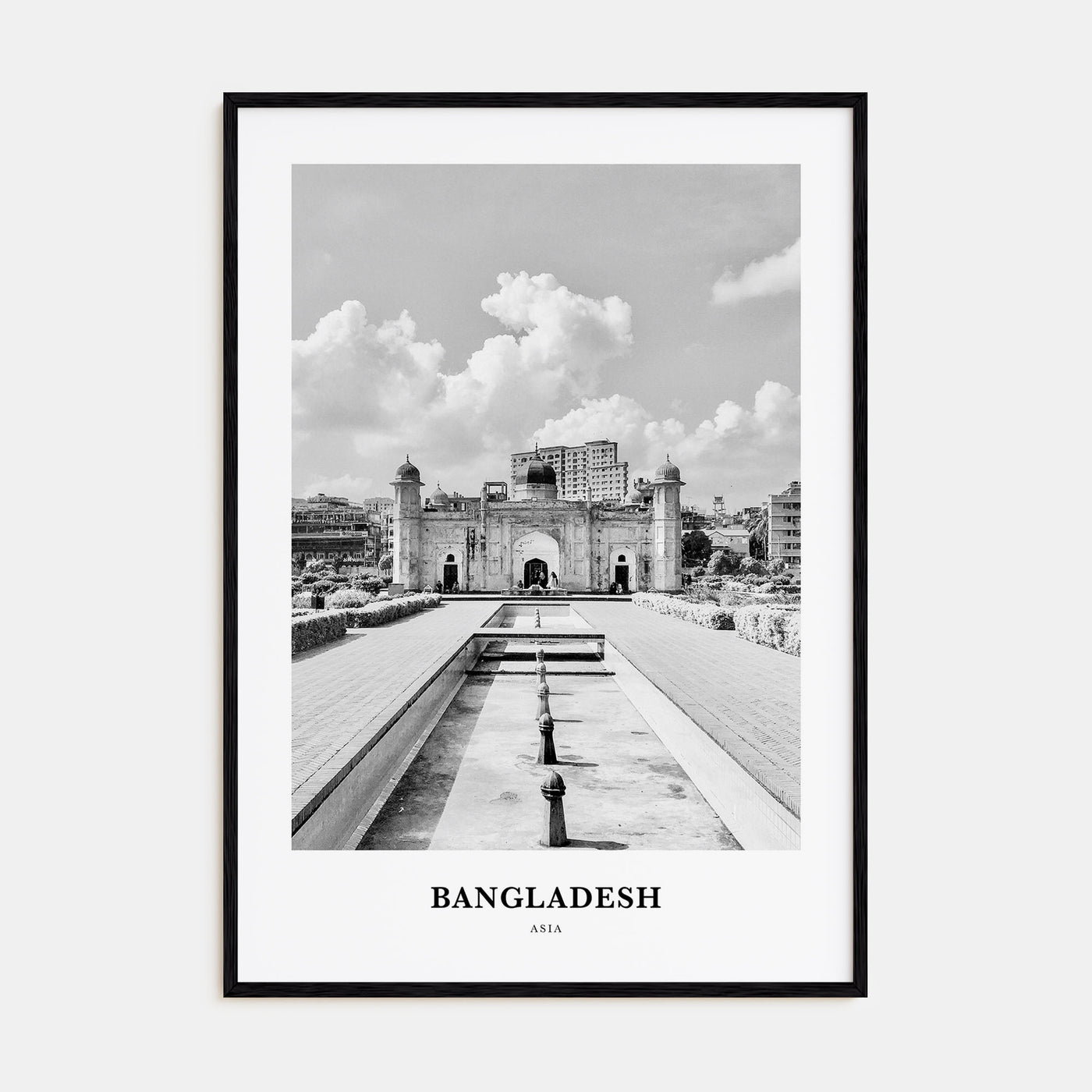 Bangladesh Portrait B&W No 1 Poster