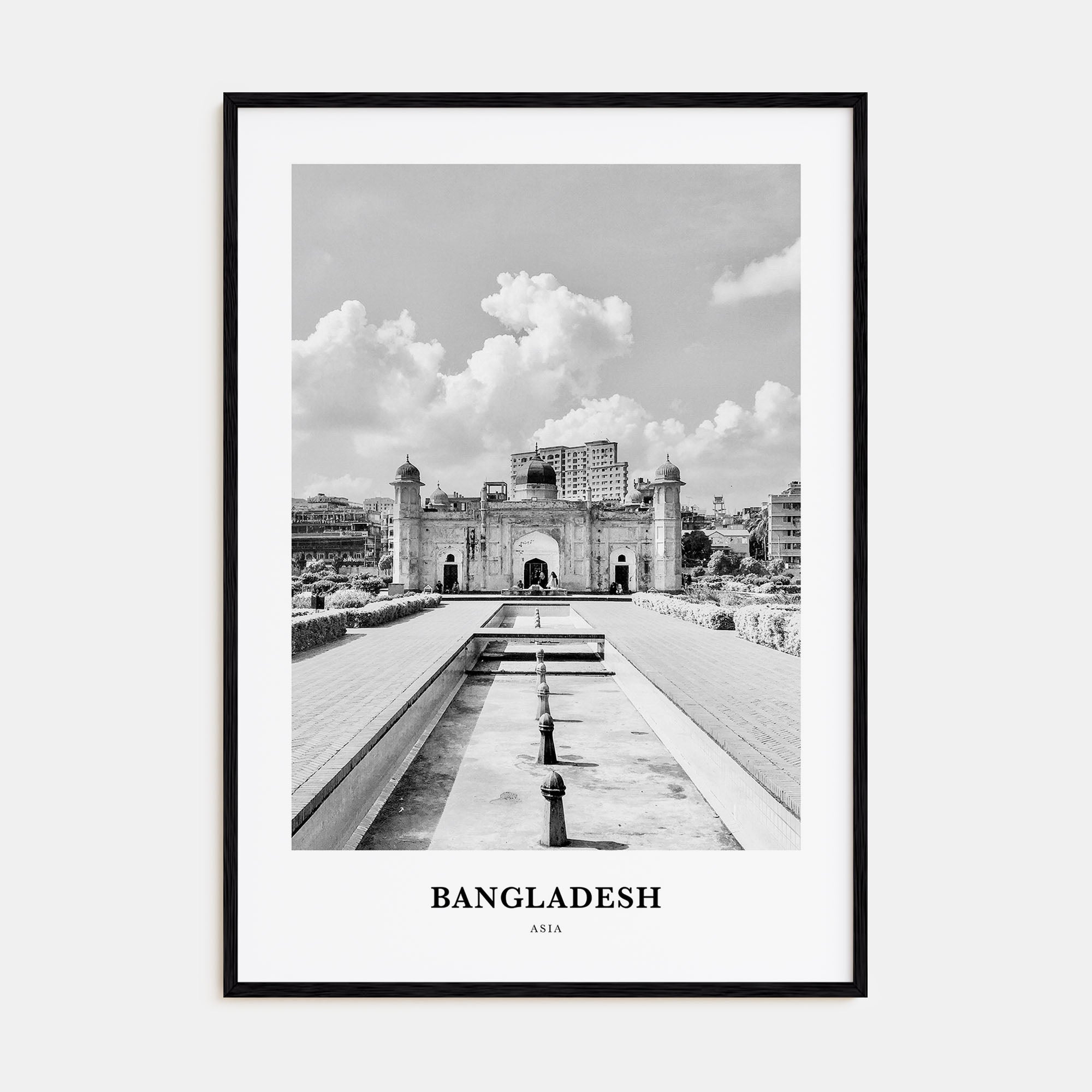 Bangladesh Portrait B&W No 1 Poster