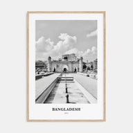 Bangladesh Portrait B&W No 1 Poster