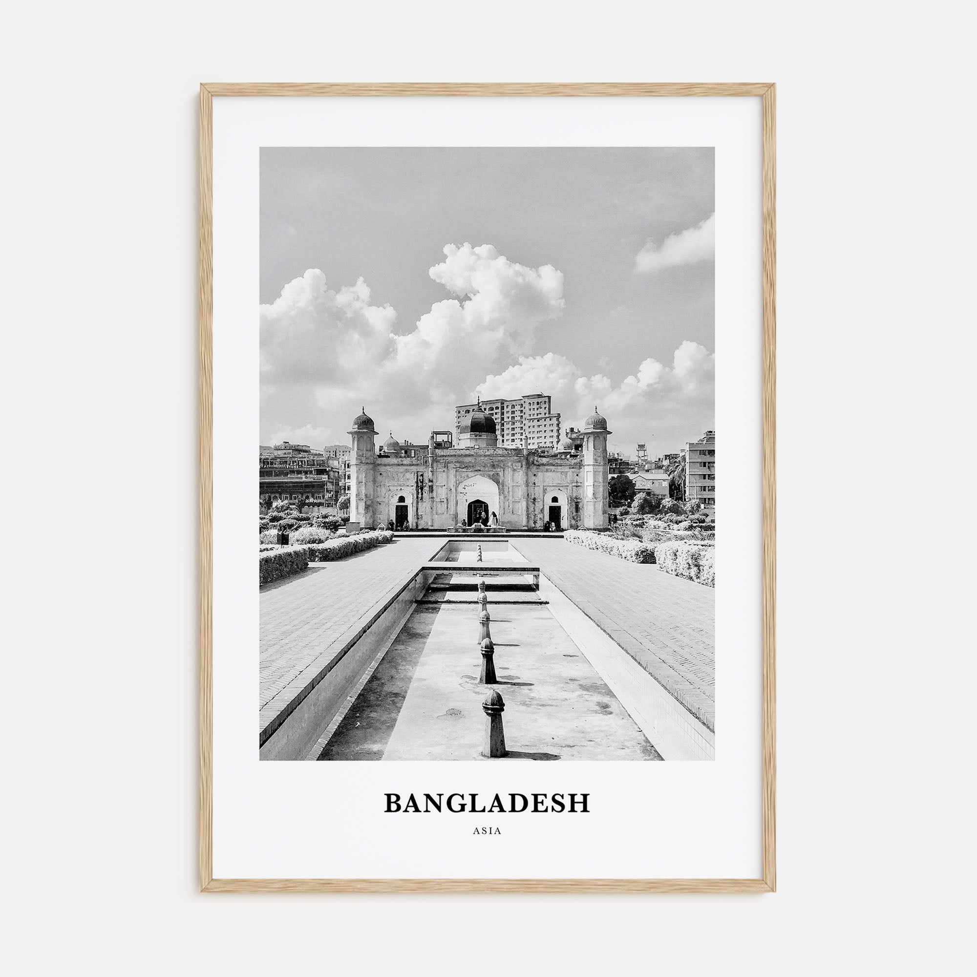 Bangladesh Portrait B&W No 1 Poster