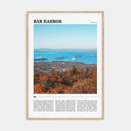Bar Harbor Travel Color No 1 Poster