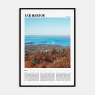 Bar Harbor Travel Color No 1 Poster