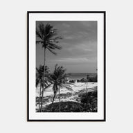 Barbados Photo B&W Poster