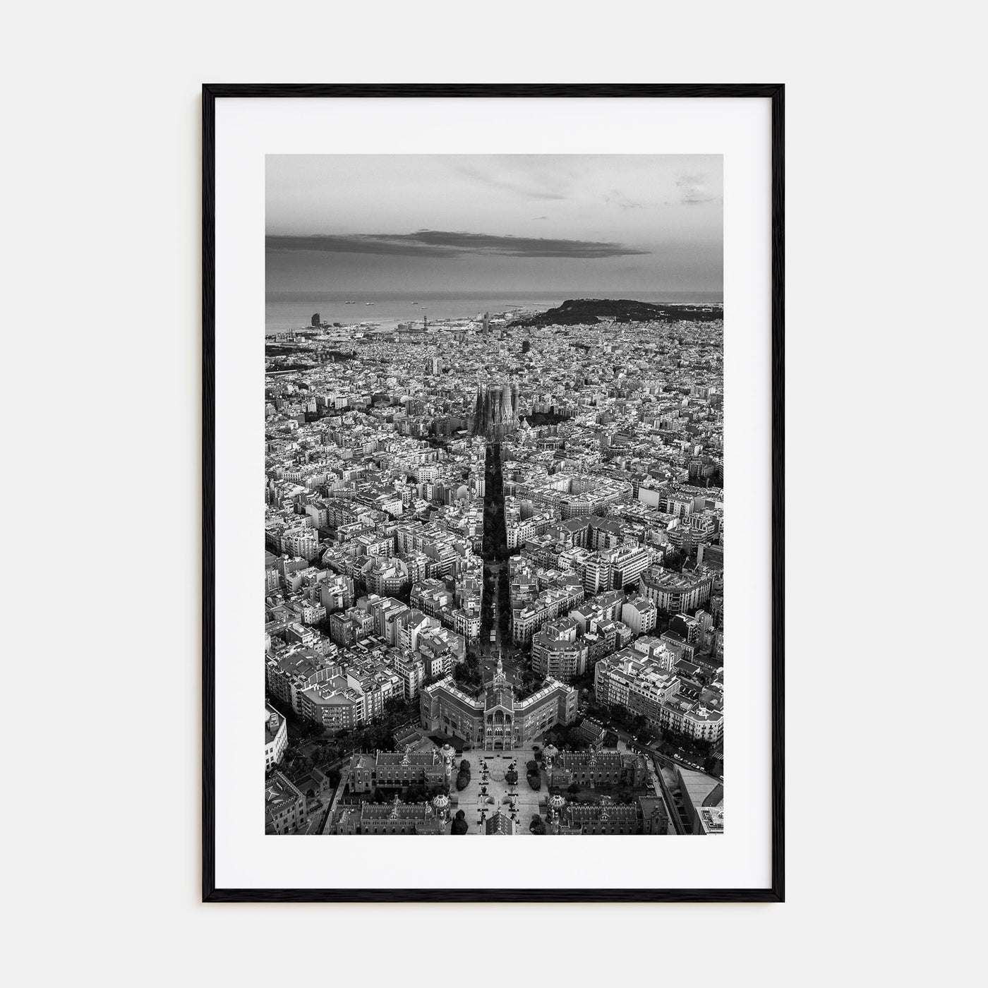 Barcelona Photo B&W No 1 Poster
