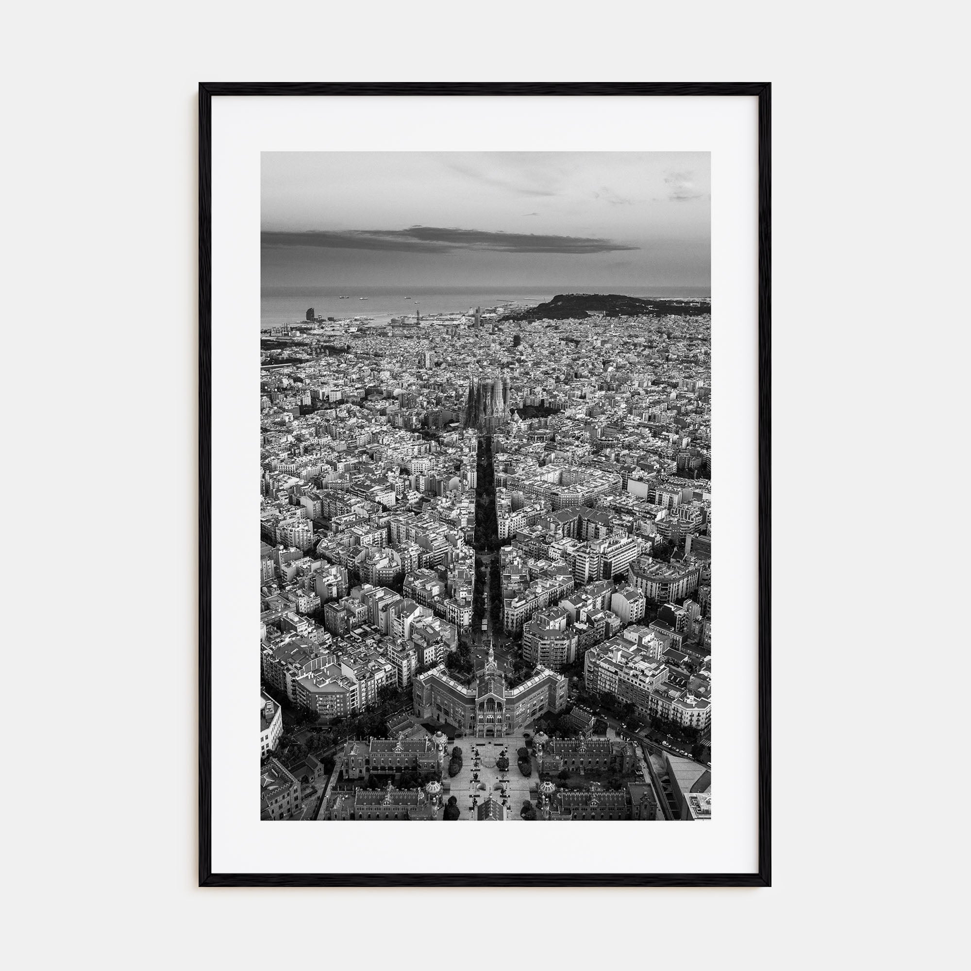 Barcelona Photo B&W No 1 Poster