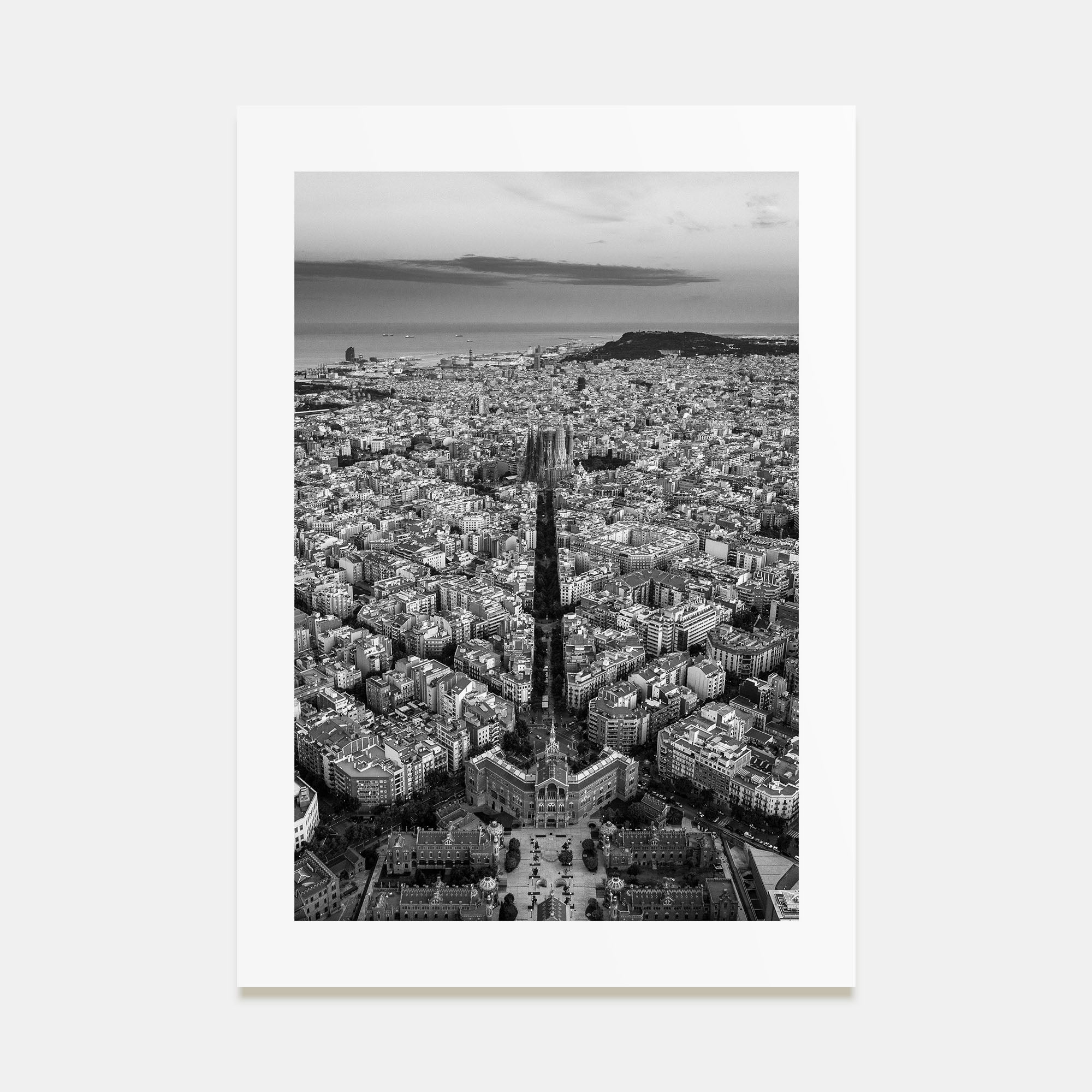 Barcelona Photo B&W No 1 Poster