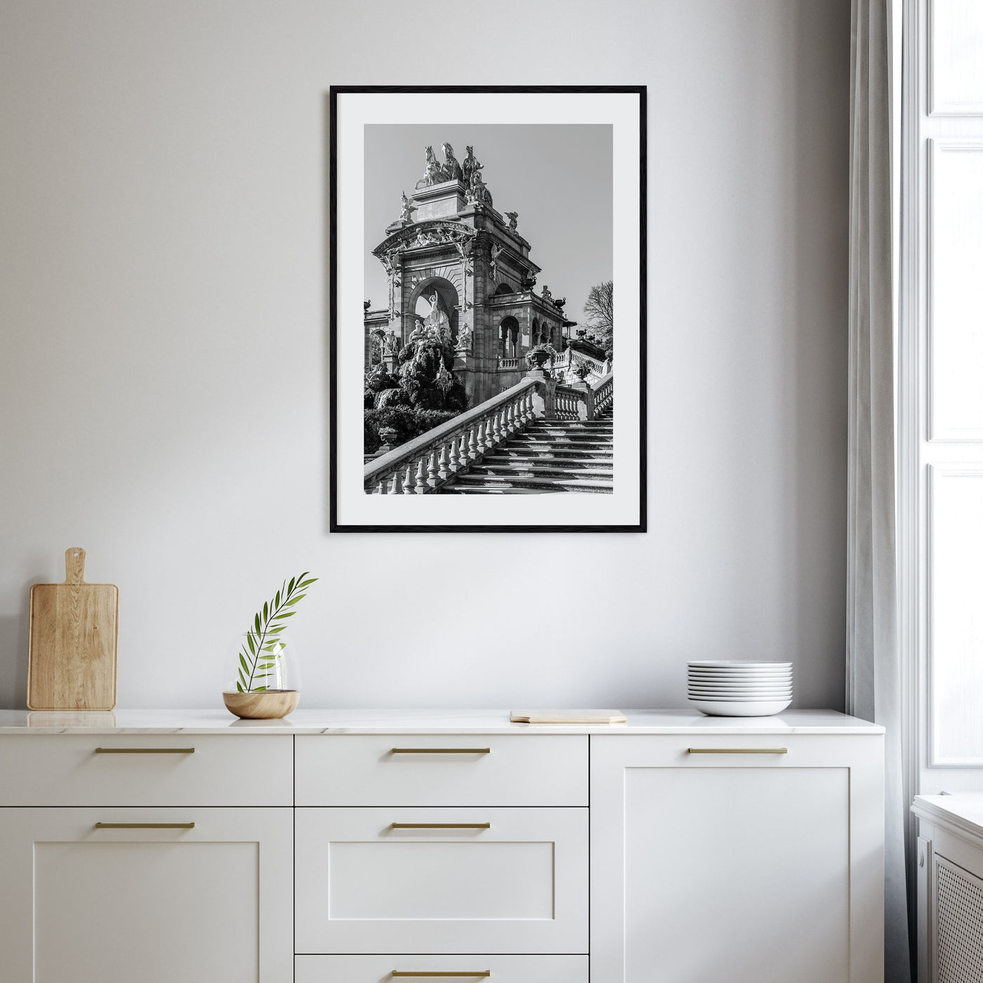 Barcelona Photo B&W No 3 Poster