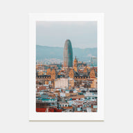 Barcelona Photo Color No 1 Poster