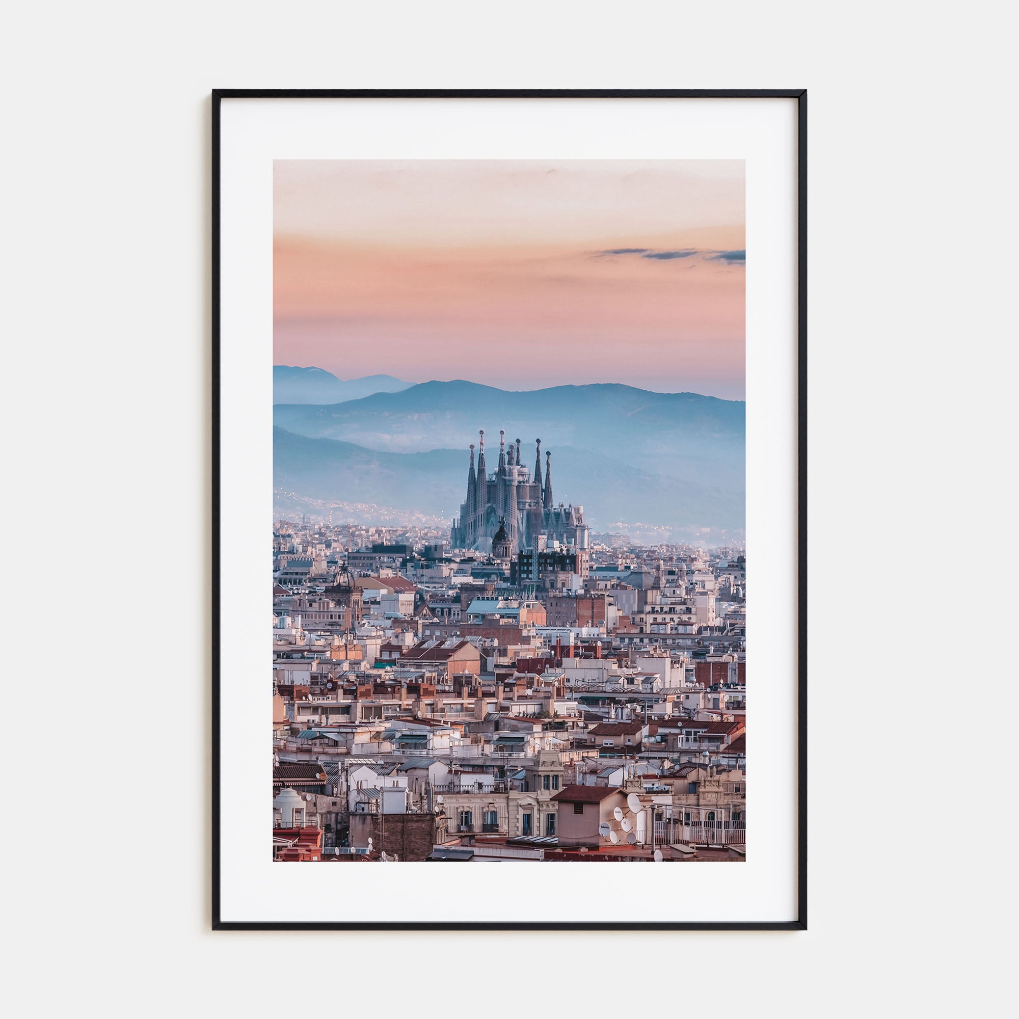 Barcelona Photo Color No 3 Poster