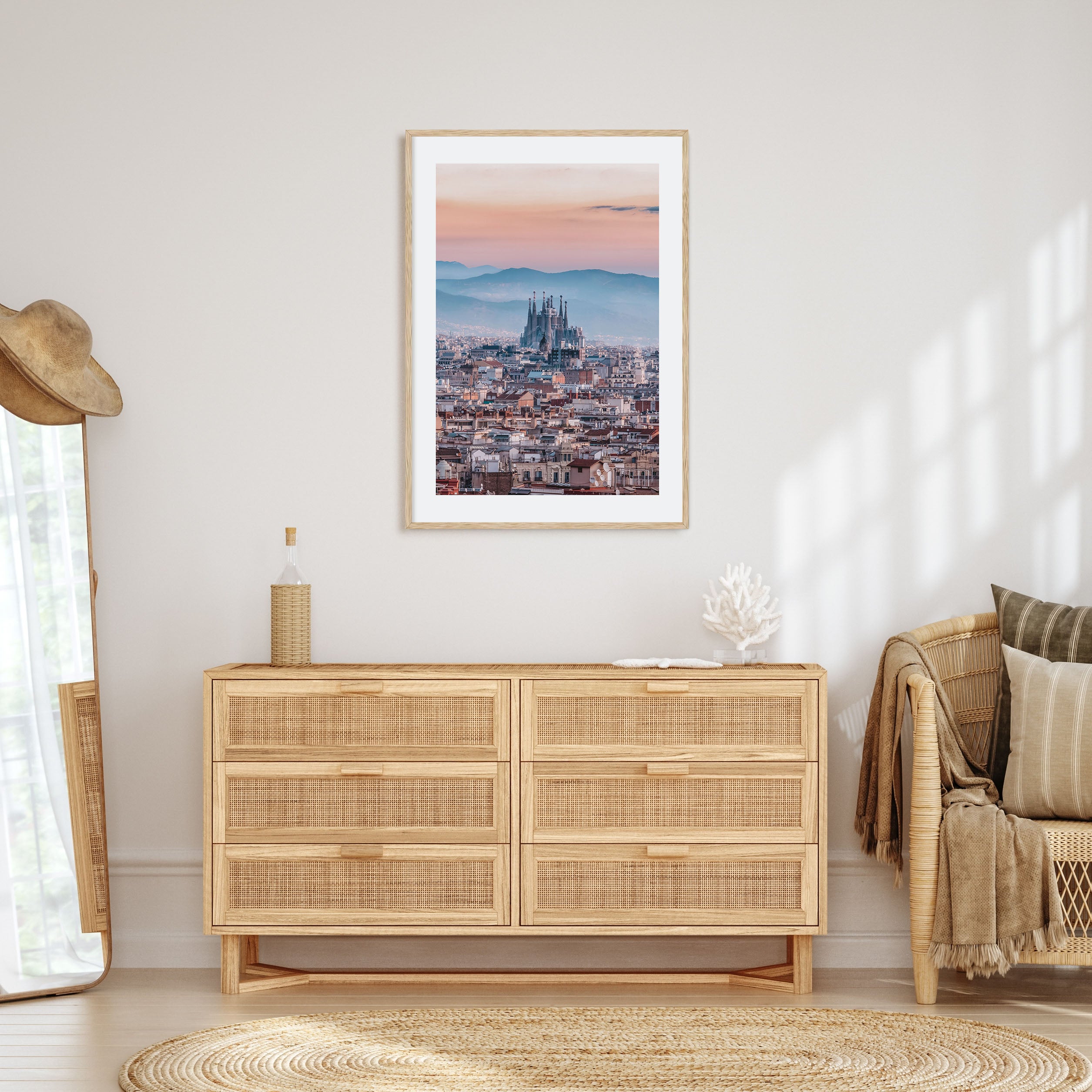 Barcelona Photo Color No 3 Poster