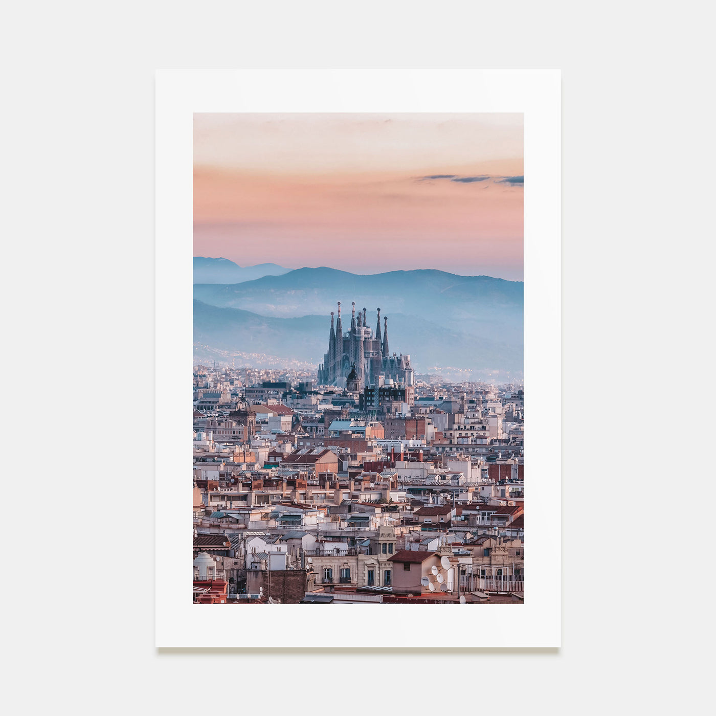 Barcelona Photo Color No 3 Poster