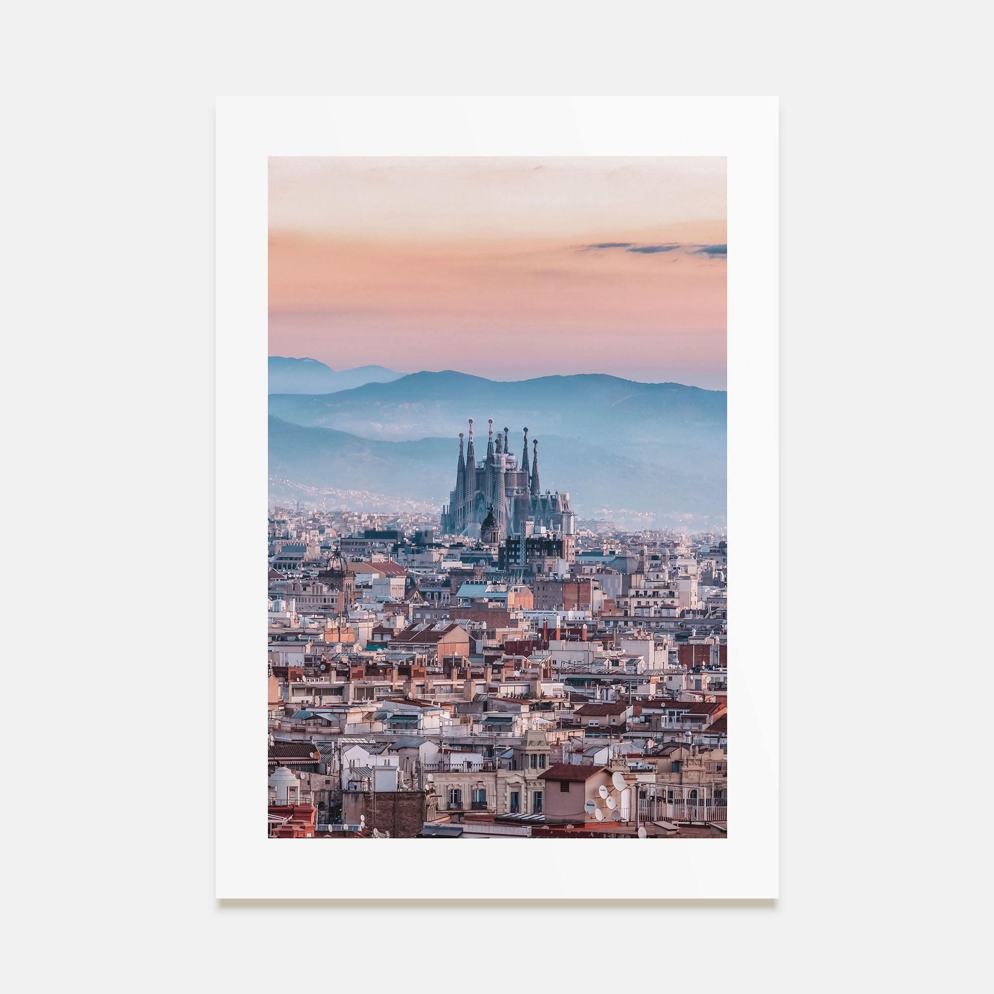 Barcelona Photo Color No 3 Poster