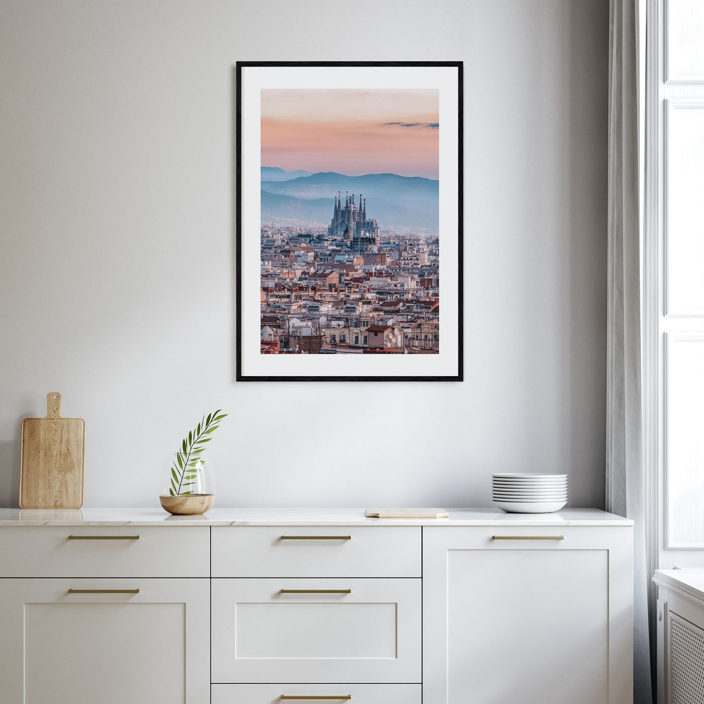 Barcelona Photo Color No 3 Poster