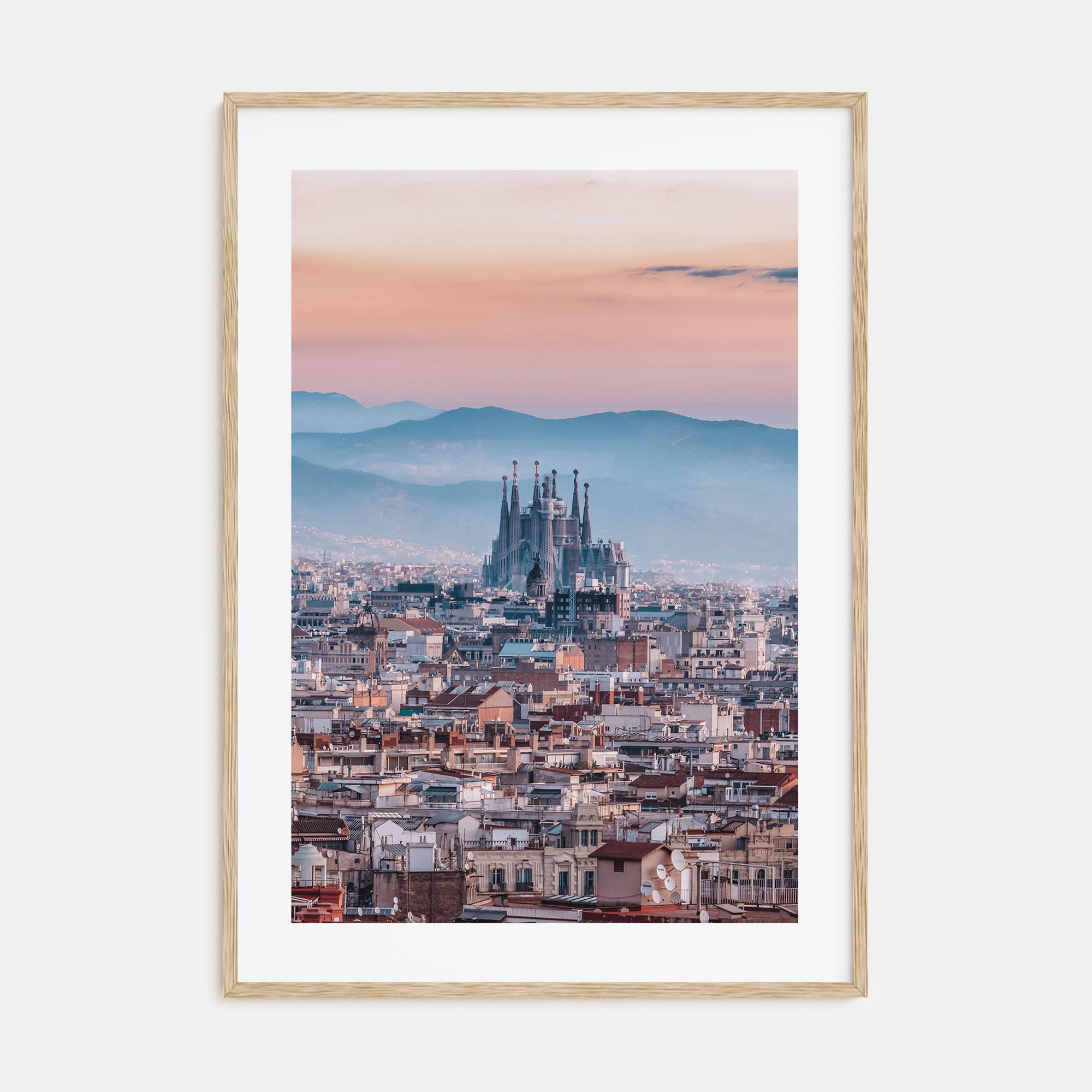 Barcelona Photo Color No 3 Poster