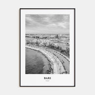 Bari Portrait B&W Poster