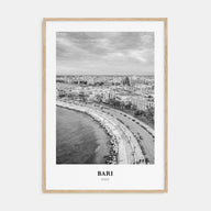 Bari Portrait B&W Poster