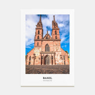 Basel Portrait Color Poster
