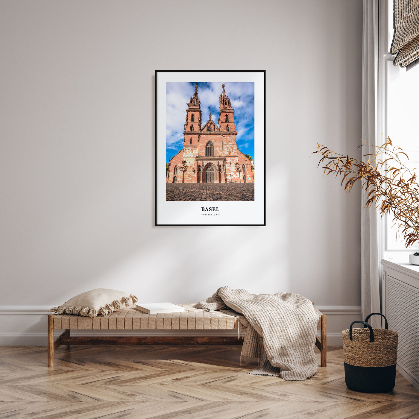 Basel Portrait Color Poster