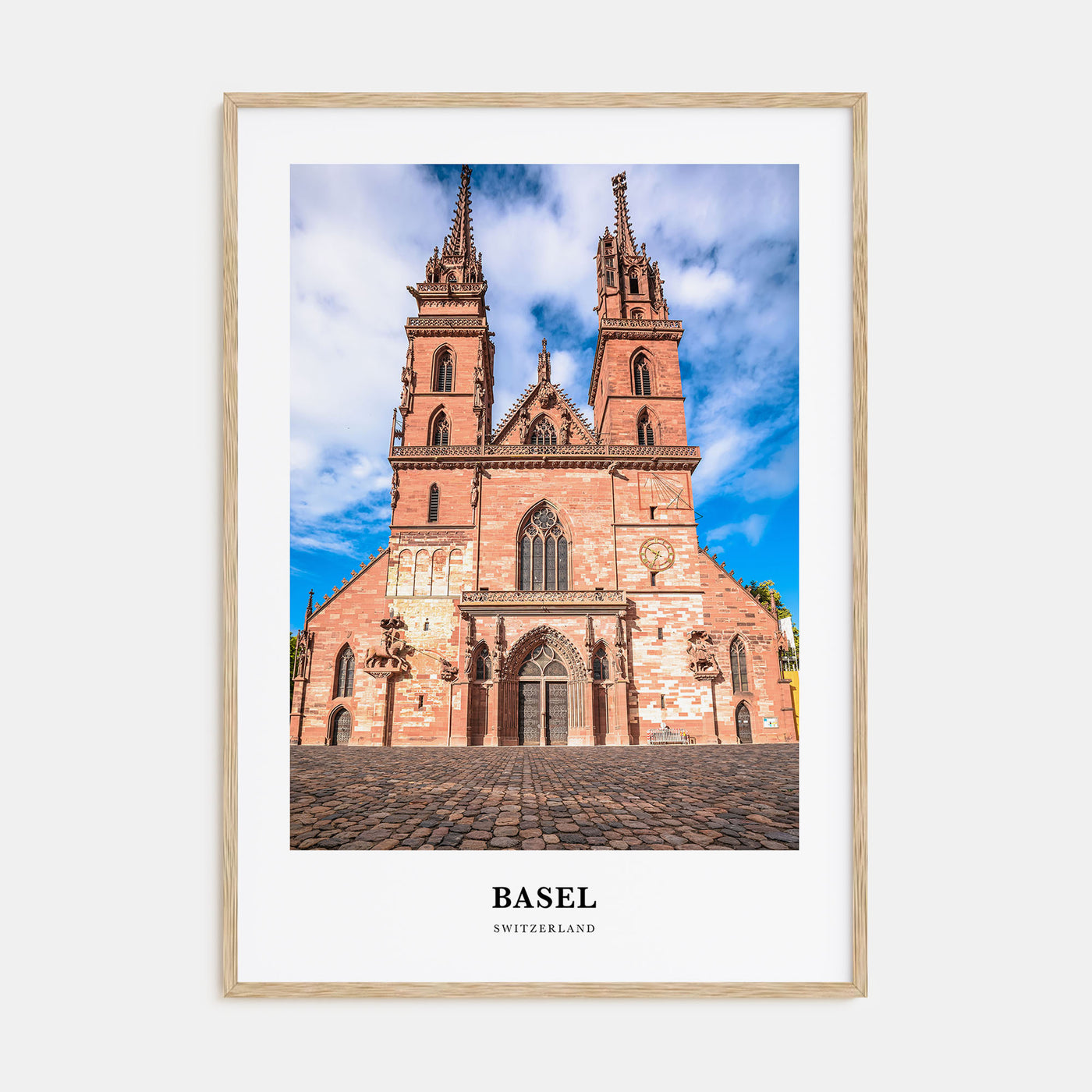 Basel Portrait Color Poster