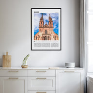 Basel Travel Color Poster