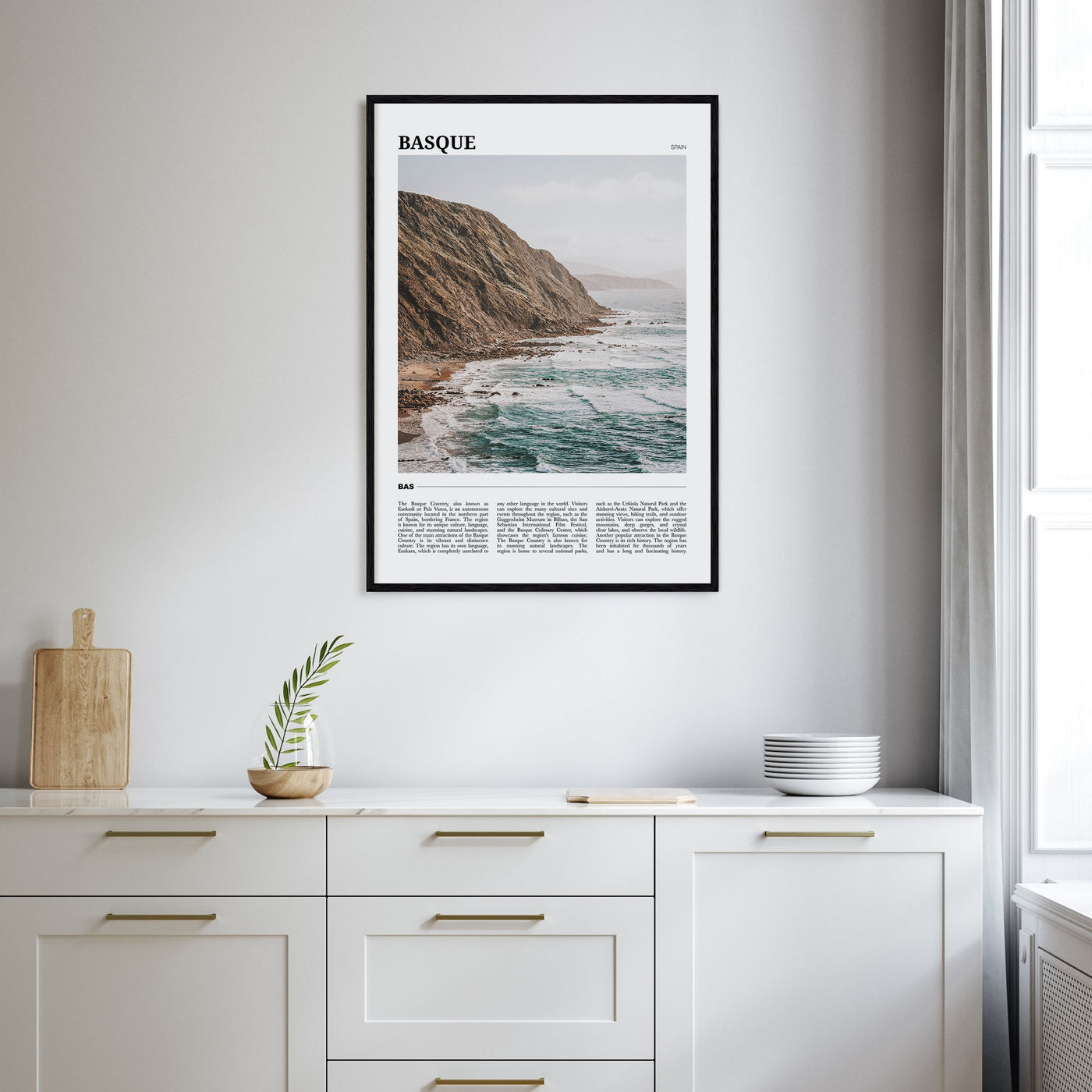 Basque Country Travel Color No 2 Poster