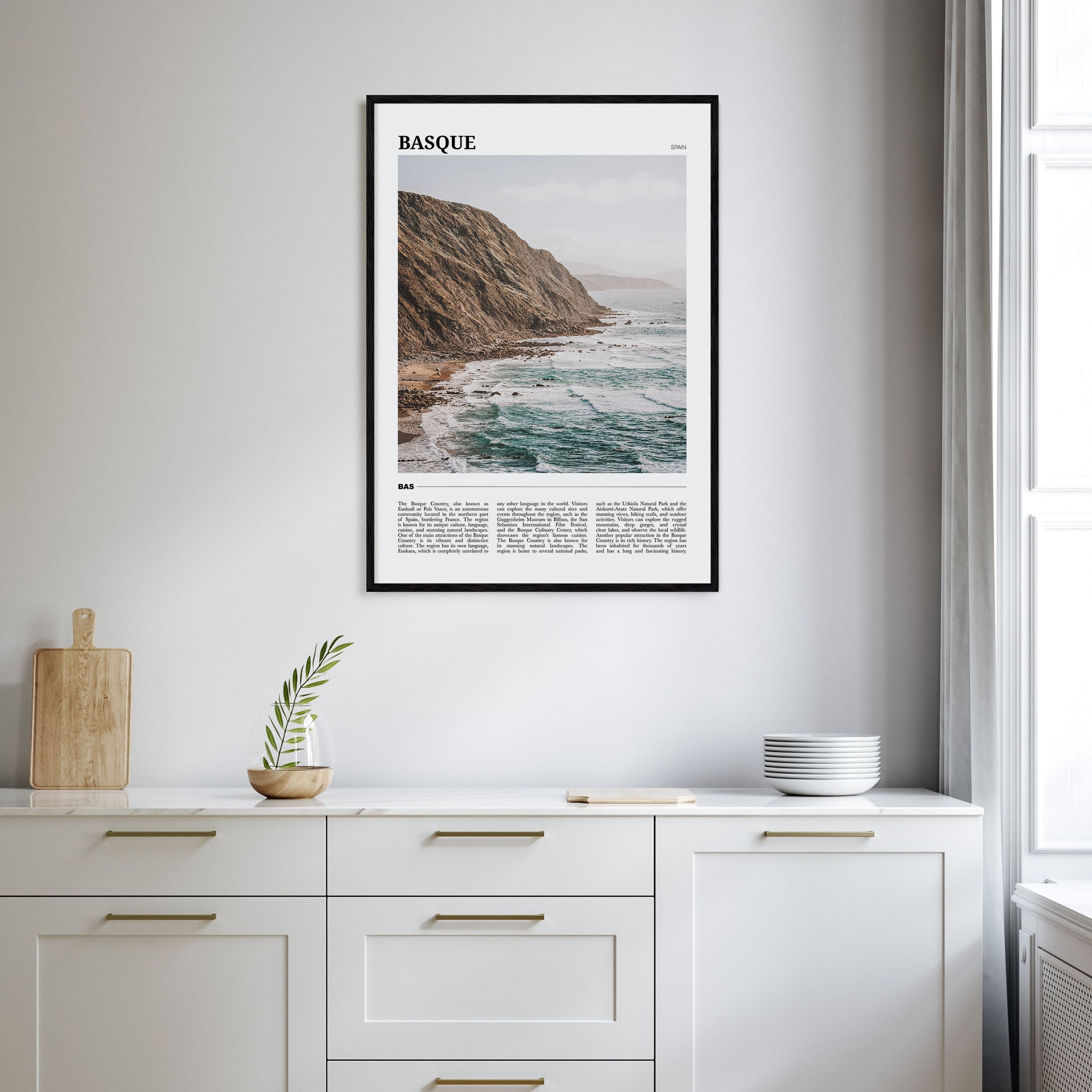 Basque Country Travel Color No 2 Poster