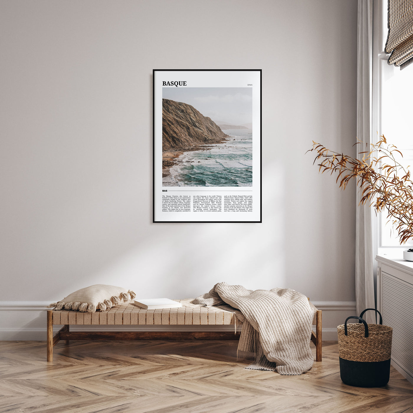 Basque Country Travel Color No 2 Poster