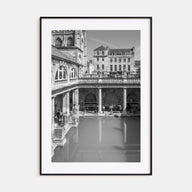 Bath Photo B&W Poster