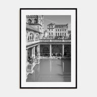 Bath Photo B&W Poster