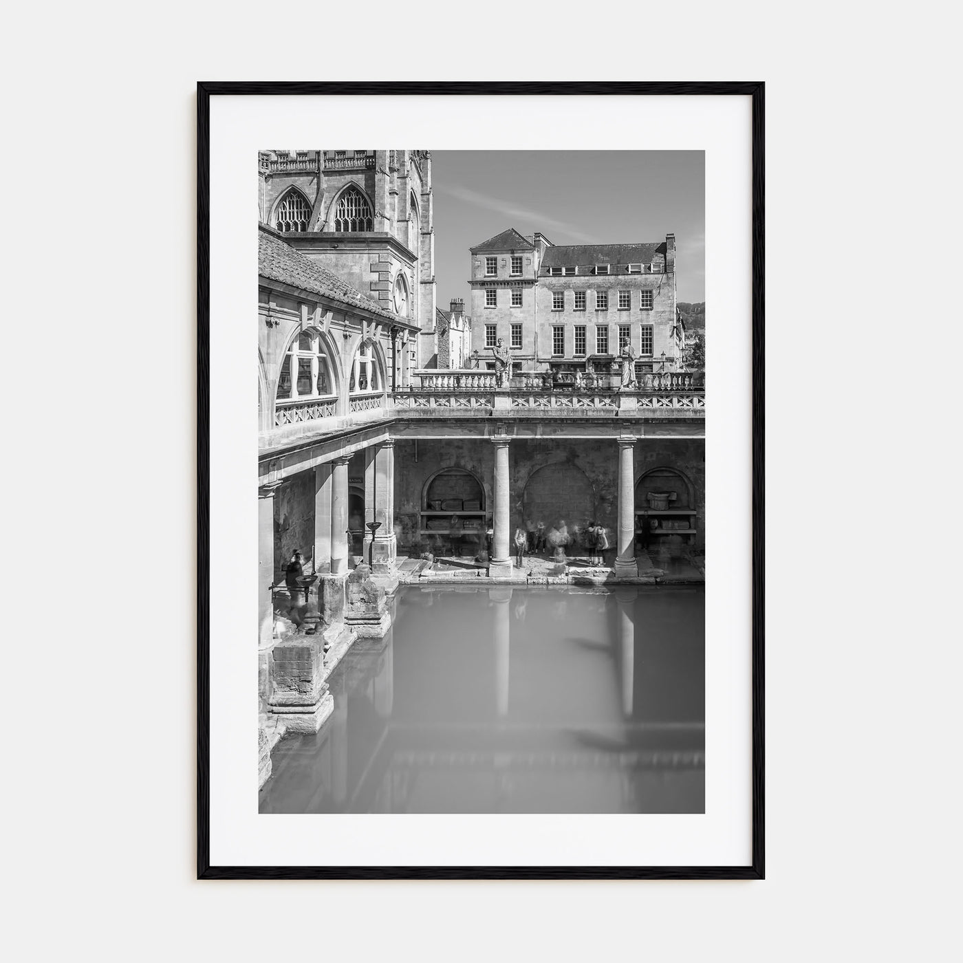 Bath Photo B&W Poster