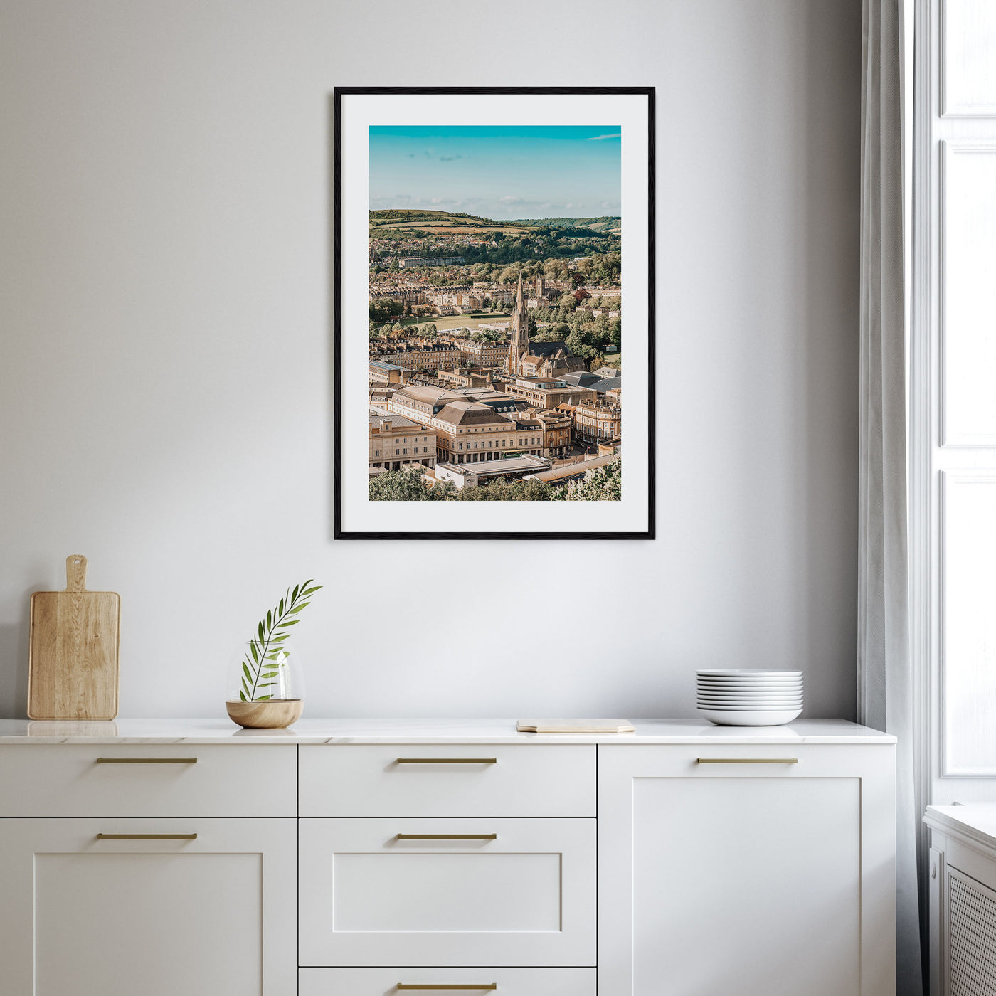 Bath Photo Color Poster