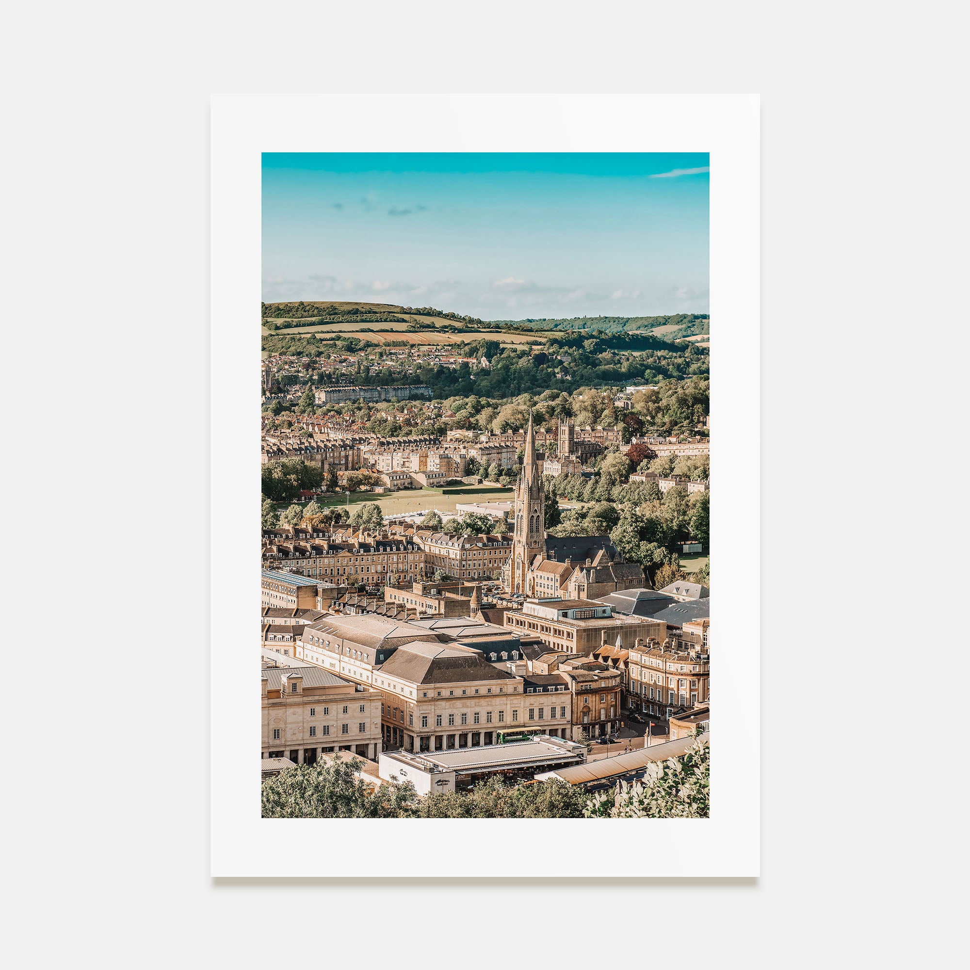 Bath Photo Color Poster