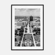 Baton Rouge Photo B&W Poster