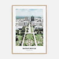 Baton Rouge Portrait Color Poster