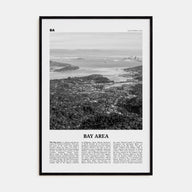 Bay Area Travel B&W No 2 Poster
