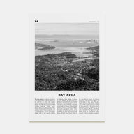 Bay Area Travel B&W No 2 Poster