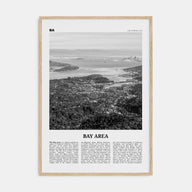 Bay Area Travel B&W No 2 Poster