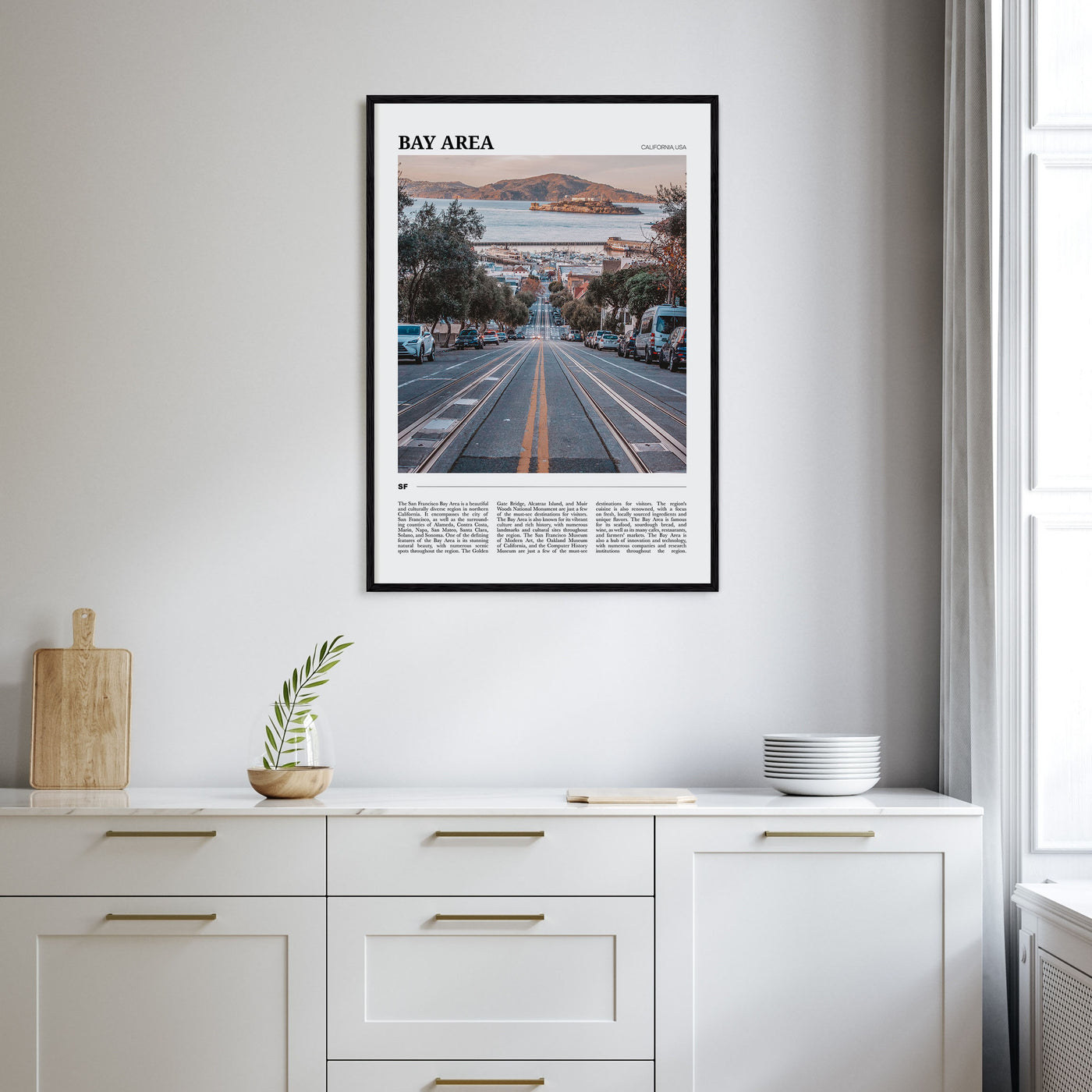 Bay Area Travel Color No 2 Poster