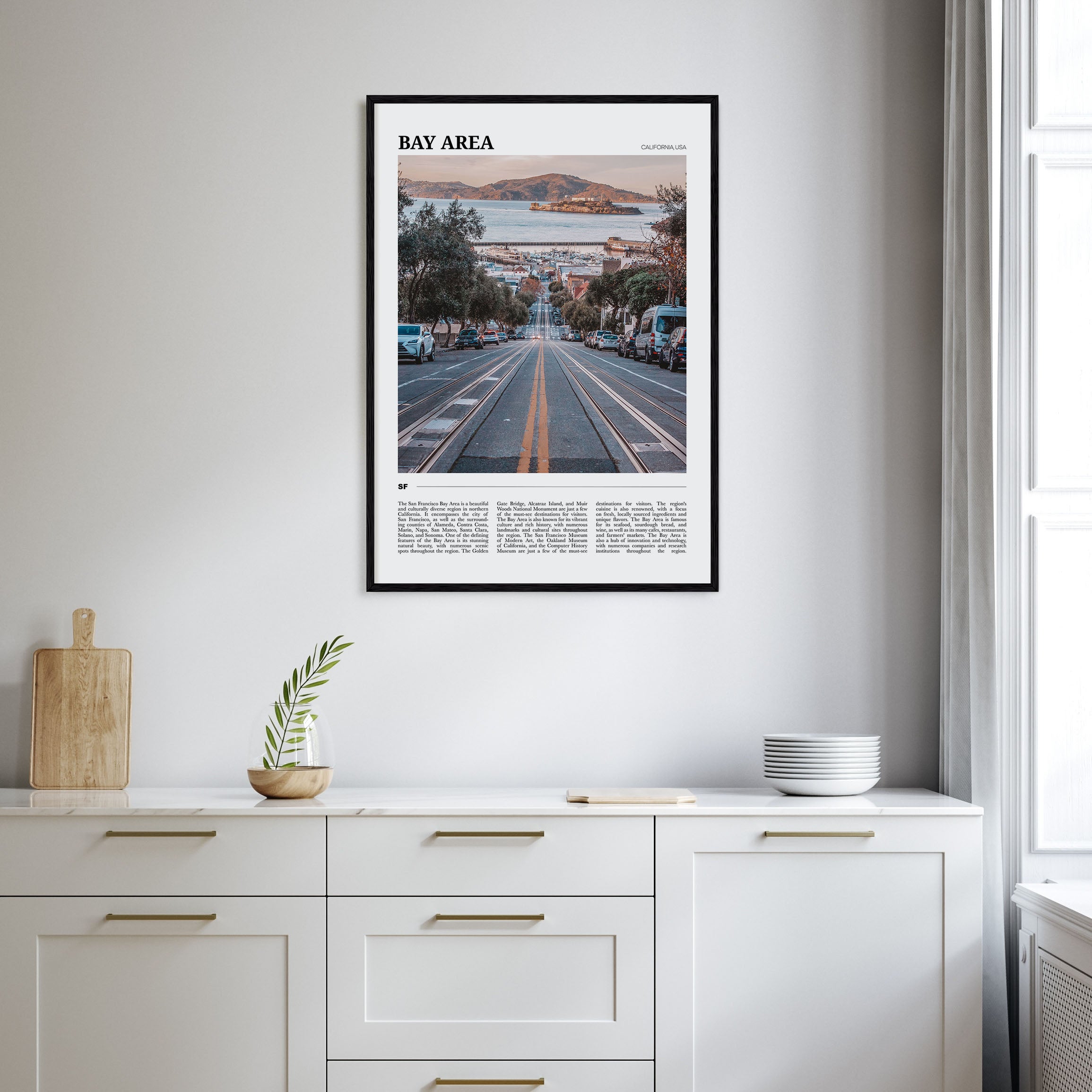 Bay Area Travel Color No 2 Poster