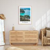 Bay of Islands Portrait Color Poster