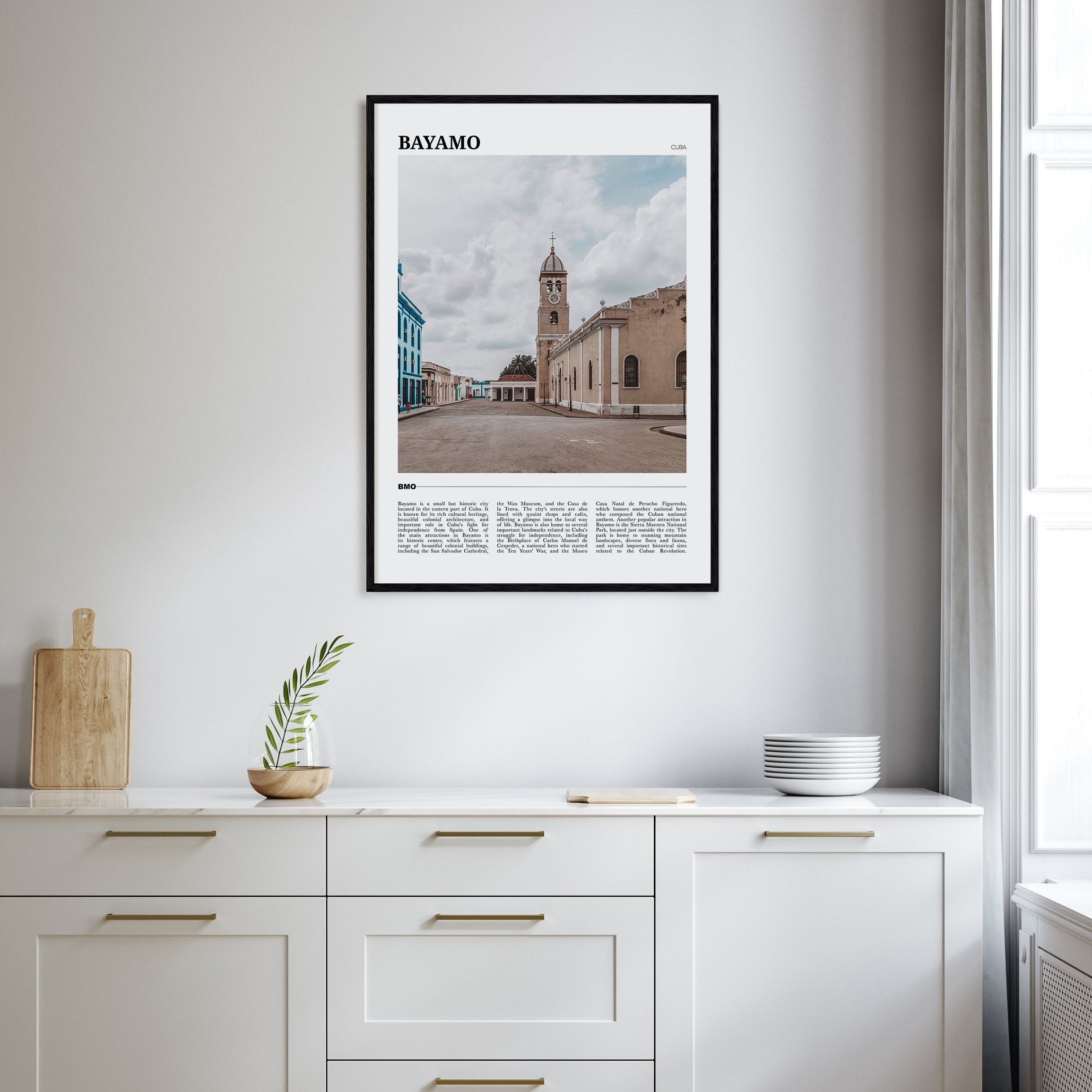 Bayamo Travel Color Poster