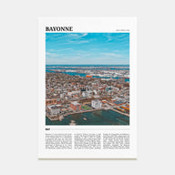 Bayonne, New Jersey Travel Color Poster