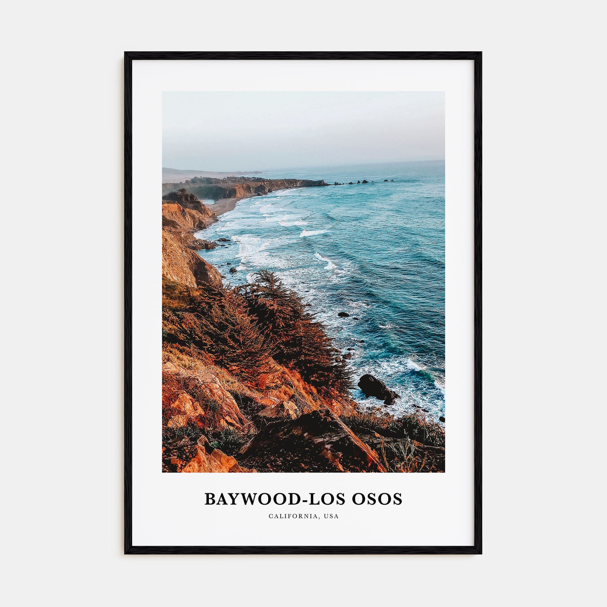 Baywood-Los Osos Portrait Color Poster