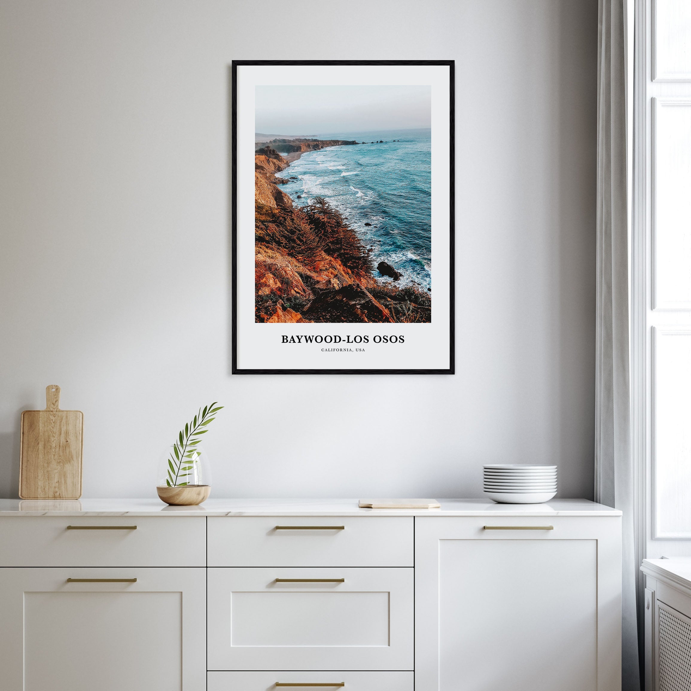 Baywood-Los Osos Portrait Color Poster