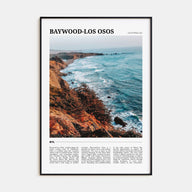 Baywood-Los Osos Travel Color Poster