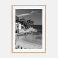 Beach House Photo B&W No 1 Poster