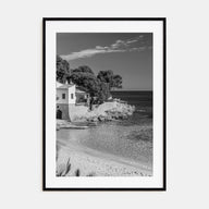 Beach House Photo B&W No 1 Poster