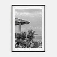 Beach House Photo B&W No 2 Poster