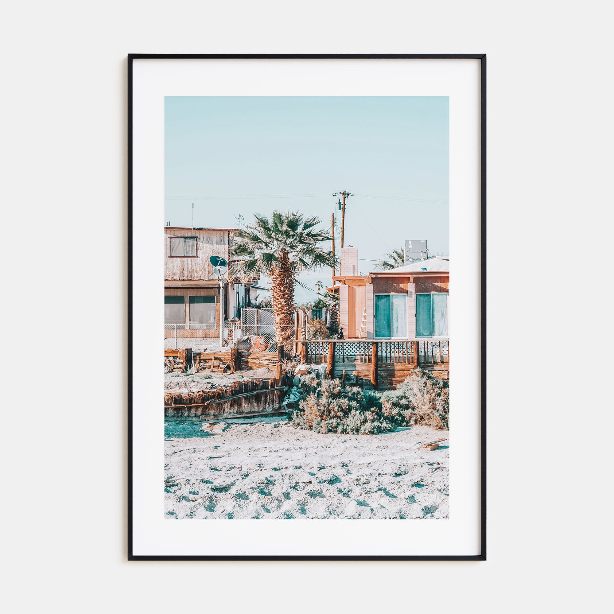 Beach Houses Photo Color No 1 Poster